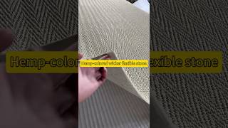 Flexible stone suitable for engineering projects, soft stone for interior and exterior wall surfaces
