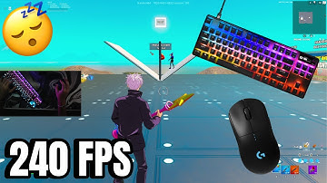 [240 FPS 4K] 1v1 Build Fights Chill Gameplay 🏆 Relaxing Keyboard Sounds 🎧😴