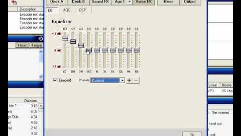 how to mess with the mike in SAM broadcaster