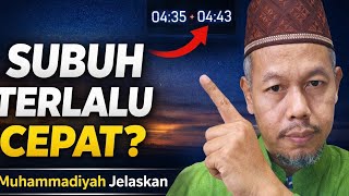 SUBUH MUNDUR? Selama ini Terlalu Cepat? Penjelasan Muhammadiyah yang Mengejutkan! -Dr. Adynata, M.Ag