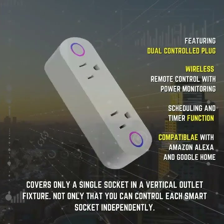 GEEX Dual Socket Smart Plug