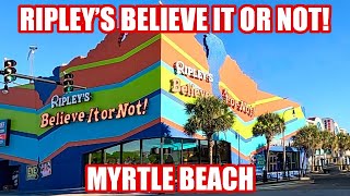 Ripley's Believe It or Not Odditorium in Myrtle Beach on Ocean Boulevard  Full Tour!