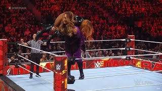 Becky Lynch vs Nia Jax WWE Raw Today March 18th 2024 Full Match Highlights