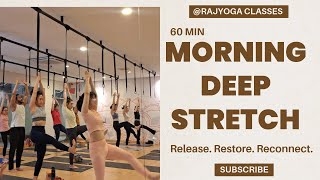 Full Body Morning Deep Stretch Yoga | 50 Min Flow for Strength, Calm & Clarity