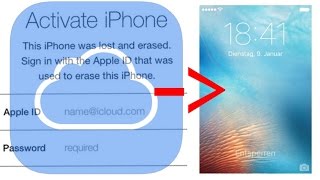 New 9.3.1/9.3.2 iCloud Activation Lockscreen Glitch screenshot 2