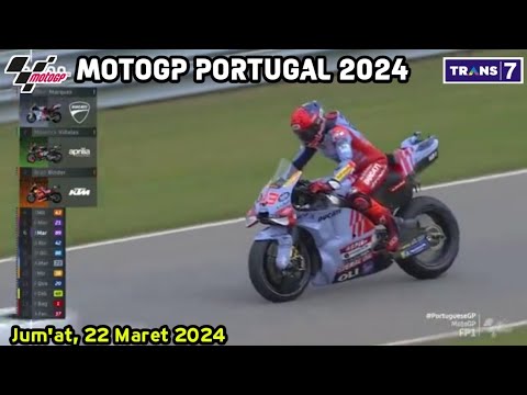 Hasil MotoGP Hari ini | Hasil Fp1 Motogp Portugal 2023 | fp1 MotoGP Portugal 2024 hari ini