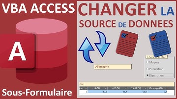 Changer la source du sous-formulaire Access au clic