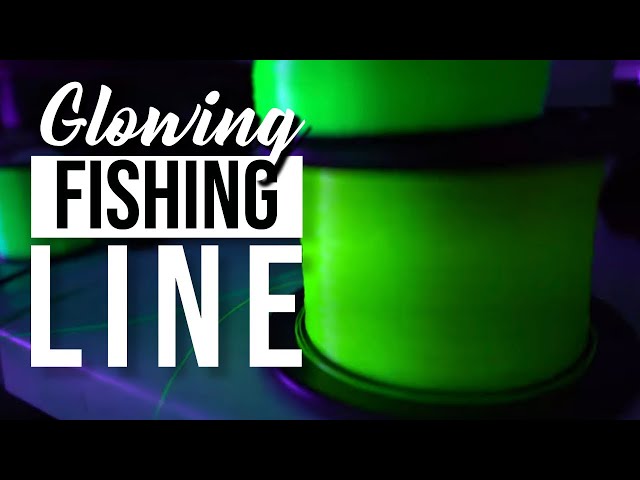 Black Light fishing line test 