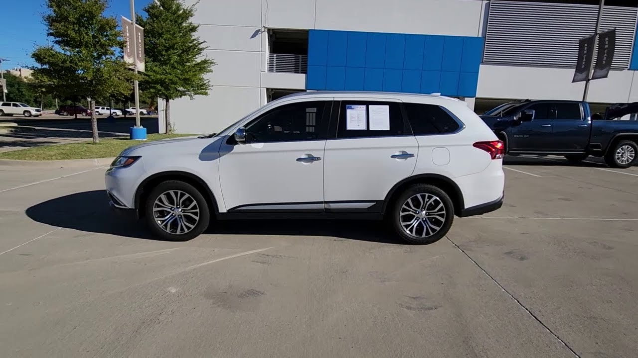 2017 Mitsubishi Outlander Dallas, Grapevine, Irving, Arlington, Carrolton T037547 YouTube
