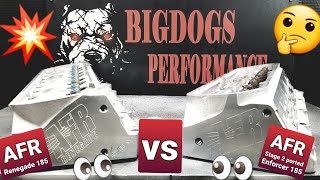 AFR Renegade 185s vs AFR Enforcer 185s ported by Bigdogs Performance