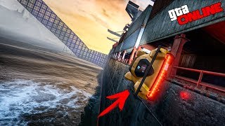 ДИЧЬ В ПОРТУ! ВОЛРАЙД ПО ГРУЗОВОМУ КОРАБЛЮ ПОД УГЛОМ 90 ГРАДУСОВ В GTA 5 ONLINE (ГТА 5 ГОНКИ)