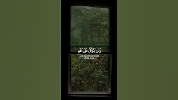 {وَمَن يَتَّقِ اللَّهَ يَجْعَل لَّهُ مَخْرَجًا} -|القارئ رعد الكردي|