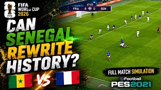 Can Senegal Rewrite History? 🇸🇳🔥 Full Match Simulation | World Cup 2026