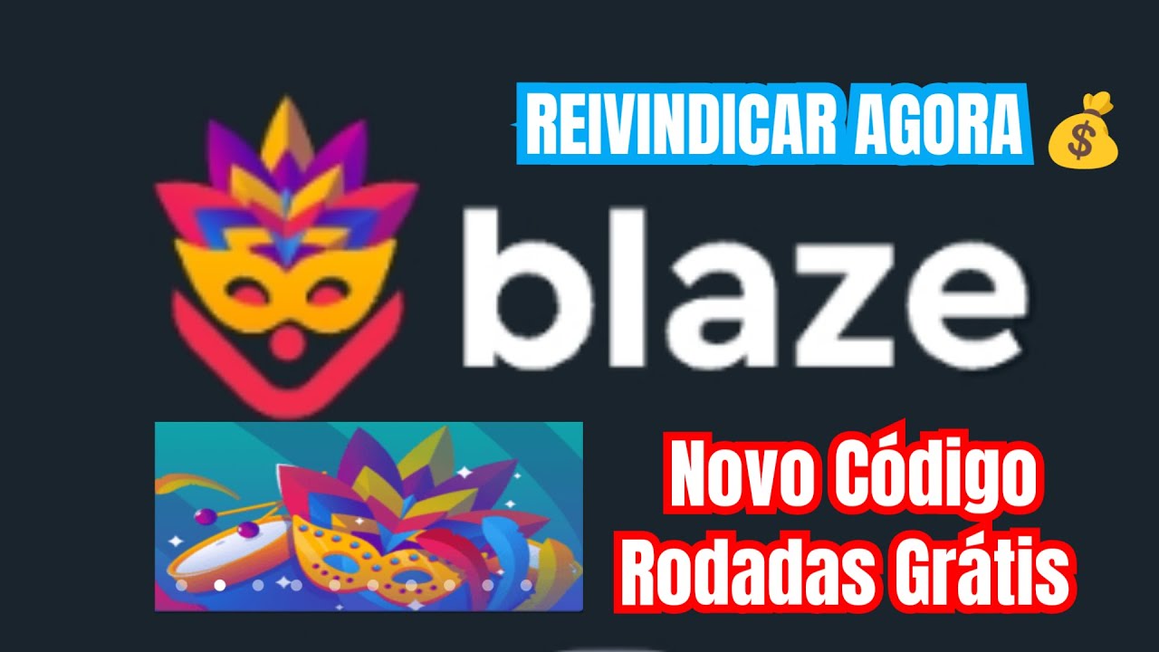 RODADAS GRÁTIS NA BLAZE 🎁 Novo Código Promocional Blaze YouTube