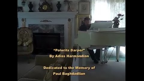 Adiss Harmandian - Polorits Darper (2011 Alternative Video Version)