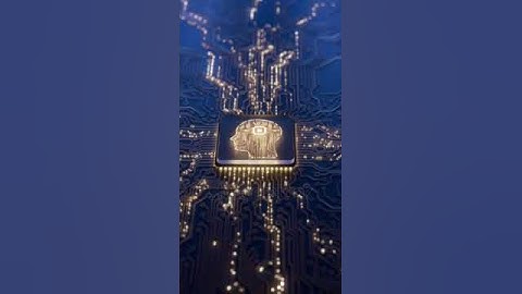 Künstliche Intelligenz und Data Mining. KI modelliert Deep Machine Learning. Chiptechnologie für