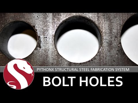 How to Drill Bolt Holes Faster with the PythonX