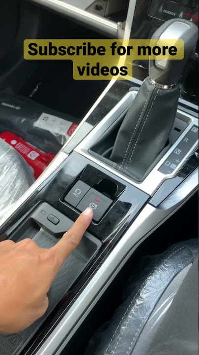 Cara pakai fitur Electric parkir brake veloz