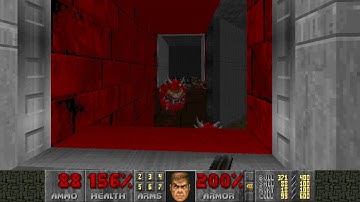 DOOM ZERO MAP17: THE TESTING LABS UV 100% ITEM AND SECRETS