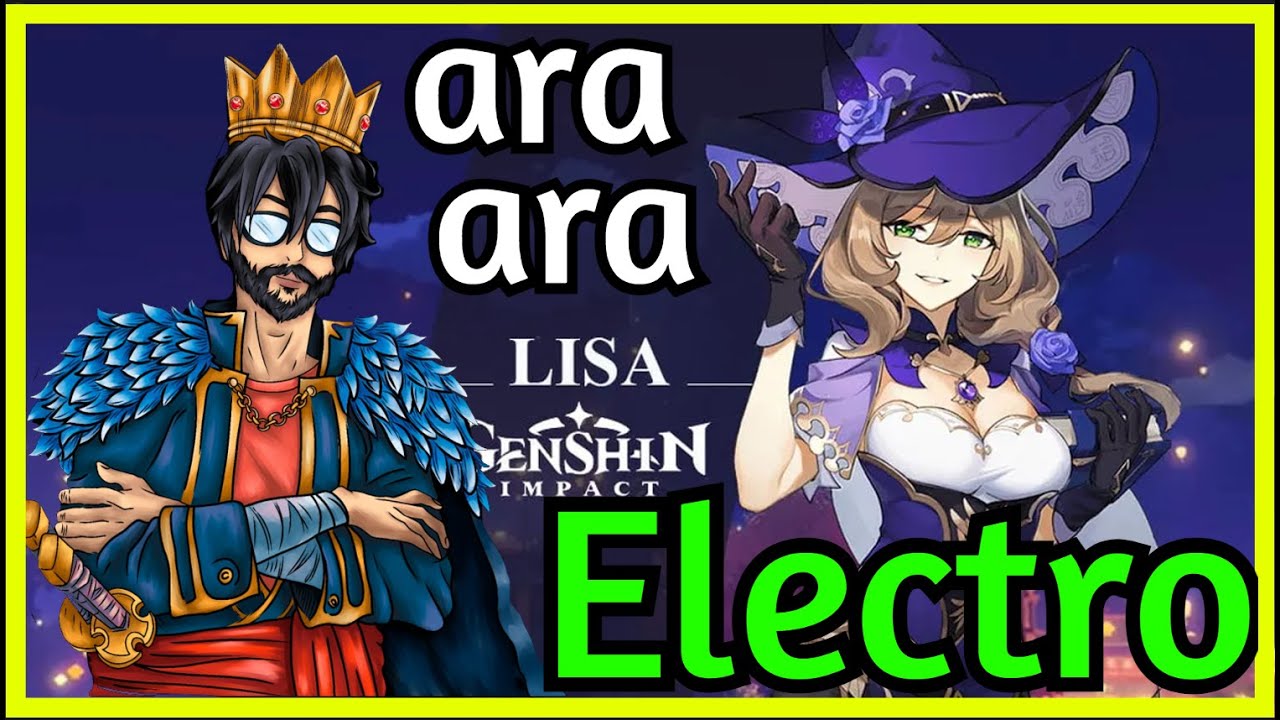 [Genshin Impact] Diarias en genshing Equipo Electro Lisa!! ... hablando ...