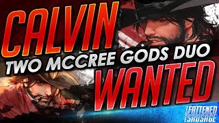#1 AimbotCalvin & #2 Wanted FINALLY Play Together! Who gets McCree? [Multi-Perspective]