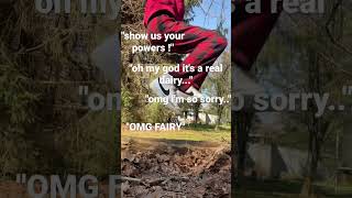 Fairies are REAL!! #fairy #fairytok #tiktok #fairytiktok #naturefairy
