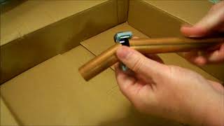 make a $1.00 guitar slide with items from the hardware store