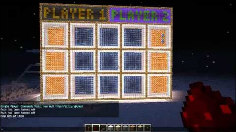 Minecraft Tic Tac Toe