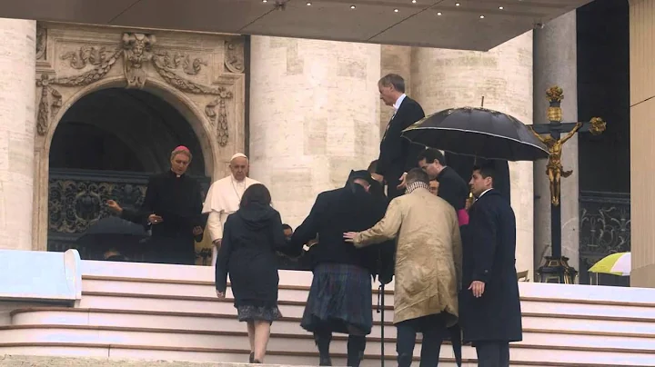 Mike Haines Meets the Pope at the Vatican