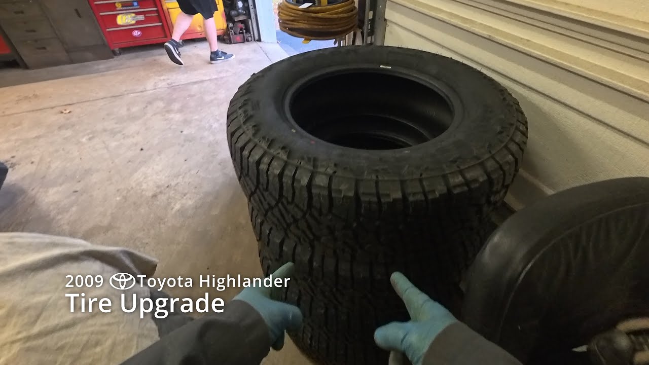 2009 Toyota Highlander Tire Sizenull