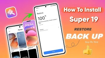 How To Restore Xaiomi Theme Back-up File ✅ Hyperos 2.0 Restore Backup file Step by step guide ⚠️