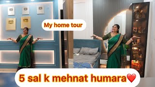 Our fully furnish and beautiful home tour ❤️5 saal ka mehant aaj rang laya hai❤️||hone tour||#vlog