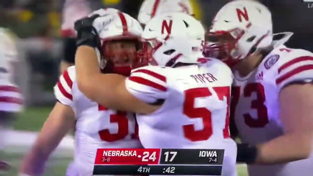 Chris Kolarevic Game Winning Interception Nebraska Husker Football Vs chris-kolarevic-game-winning-interception-nebraska-husker-football-vs