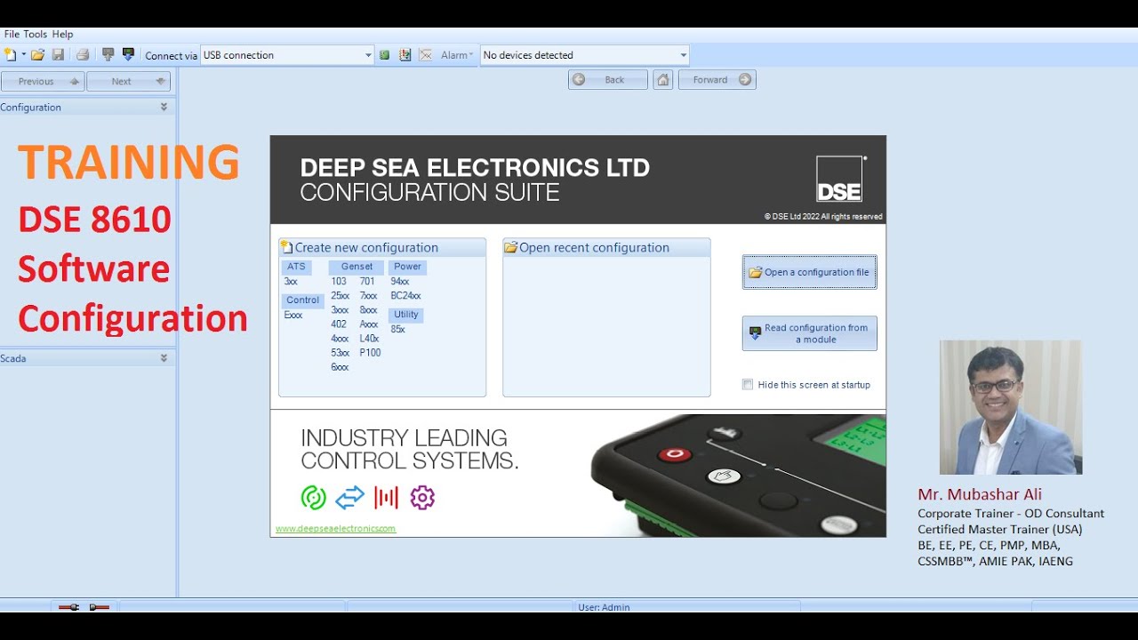 DSE8610 MKI-II Software Configuration, Programing and Design