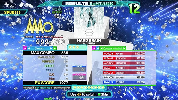 [DDR A20+] HARD BRAIN (ESP-15) 999,820 PFC