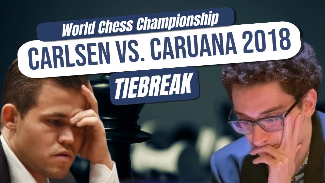 WORLD CHESS CHAMPIONSHIP  2018 | CARLSEN VS. CARUANA | TIEBREACK