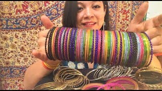 ASMR My Indian Bangle Store * Soft Spoken * Lo-fi sound* screenshot 3