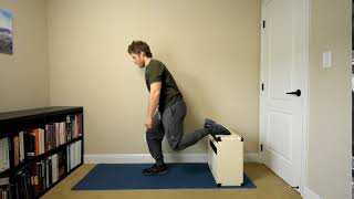 Rear Foot-Elevated Ipsilateral Offset Split Squat