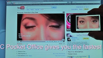 VNC Pocket Office v3.1 video stream speed test for the iPhone iPad