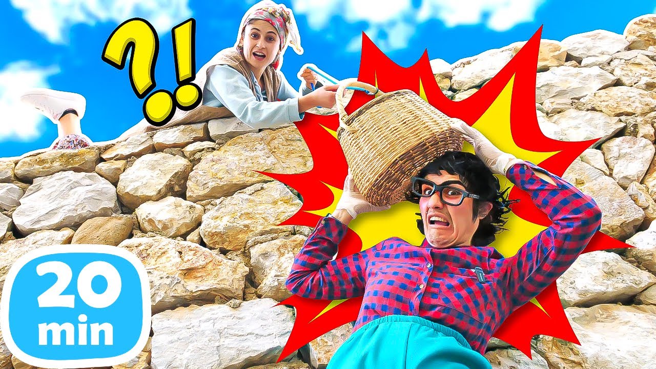 Reyhan Abla ve Cengiz ile alışveriş yapma oyunu ve yemek yapma oyunu! Komik videolar.