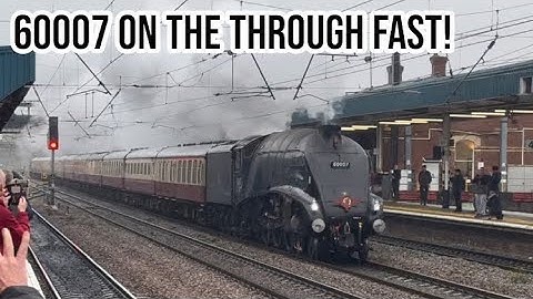 60007 HAMMERS though Doncaster & 44871 SLIPS at York! Sir Nigel Gresley + memorial 91s 15/11/25