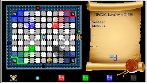 Magic Light v0.5B Demo on Casio Graph 90+E