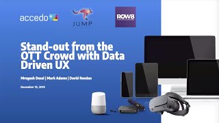 Stand-out from the OTT crowd with Data-Driven UX