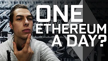 What does it take to mine 1 Ethereum a day