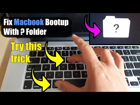How to Fix Macbook Bootup to a Question Mark ? Folder - macOS Recovery