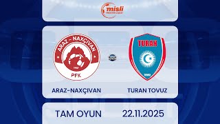 Araz-Naxçıvan Turan Tovuz Misli Premyer Liqası, 12-Ci Tur Tam Oyun
