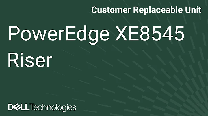 Dell  PowerEdge XE8545: Remove/Install Riser 2