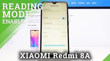 How to Turn on Reading Mode in XIAOMI Redmi 8A – Eye Protection Mode