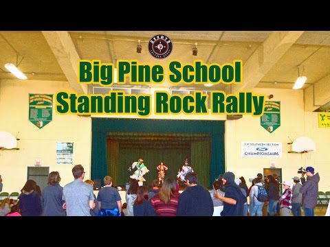 Big Pine High School Standing Rock Rally