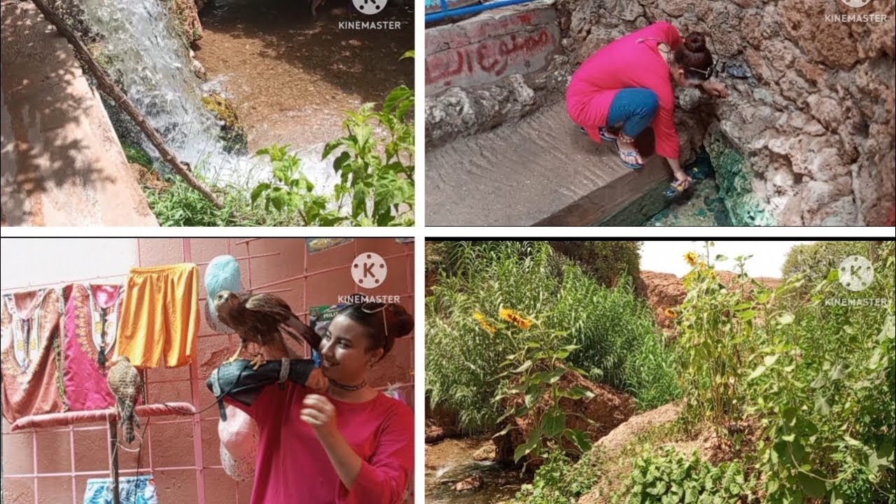 جولة في المنتجع السياحي 🏞️تكافايت الموجود في طريق جرادة من اجمل المناطق السياحيه في المغرب الشرقي 💕
